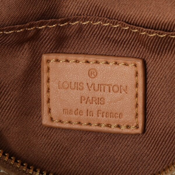 LOUIS VUITTON KEEPALL BANDOULIÈRE 25 BAG BEIGE 25CM M12627 - Image 9