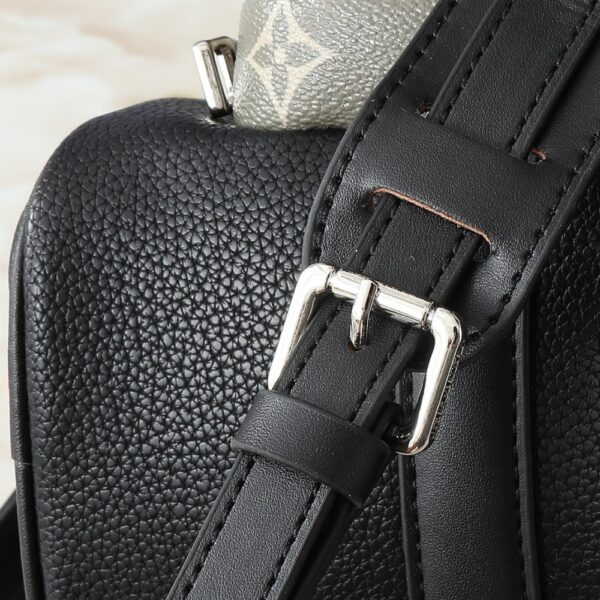 LOUIS VUITTON KEEPALL BANDOULIÈRE 25 BAG BLACK 25CM - Image 7