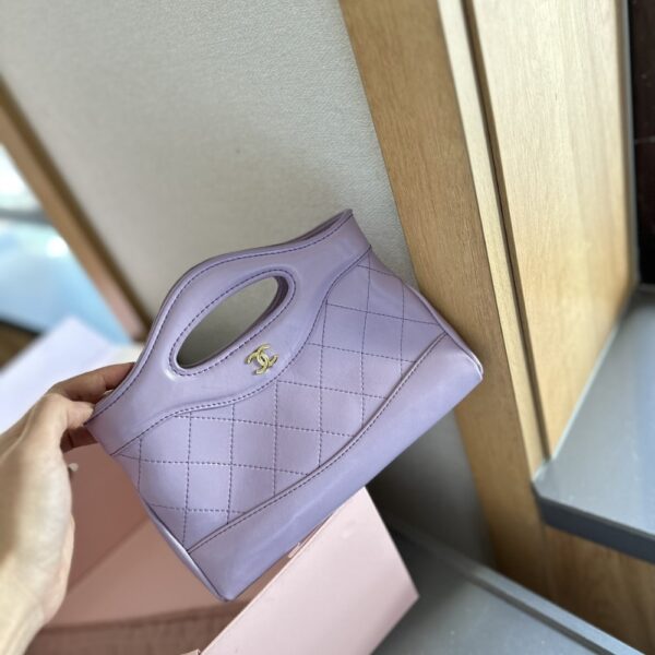 CHANEL 31 MINI SHOPPING BAG PURPLE 20CM - Image 2