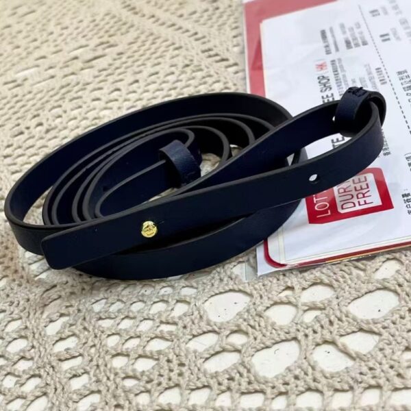 FENDI MON TRESOR FF CHENILLE MINI BAG DARK BLUE 21CM 8BS093ASU0F1PQK - Image 9