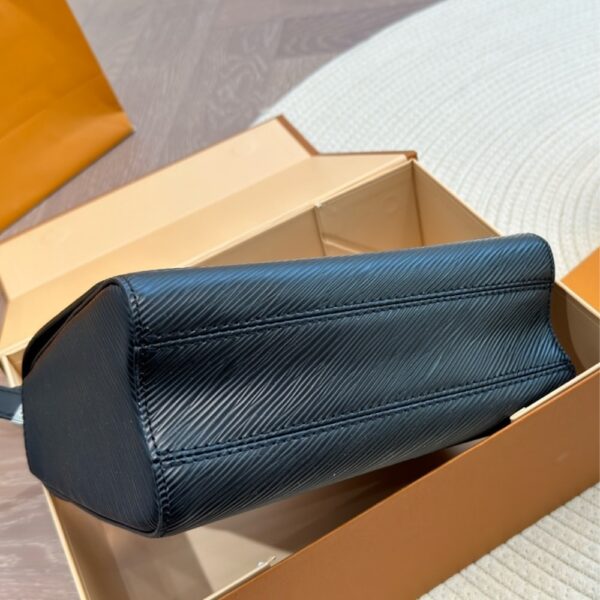 LOUIS VUITTON TWIST CROSSBODY BAGS BLACK RAINBOW 23CM - Image 9