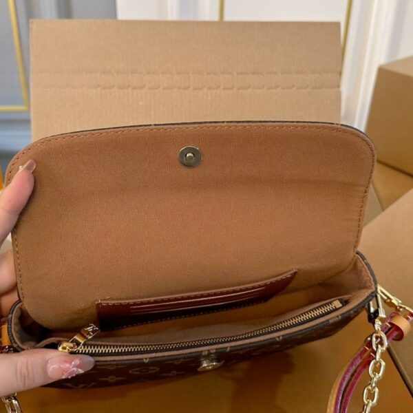 LOUIS VUITTON IVY BAG BROWN 22CM M81911 - Image 4