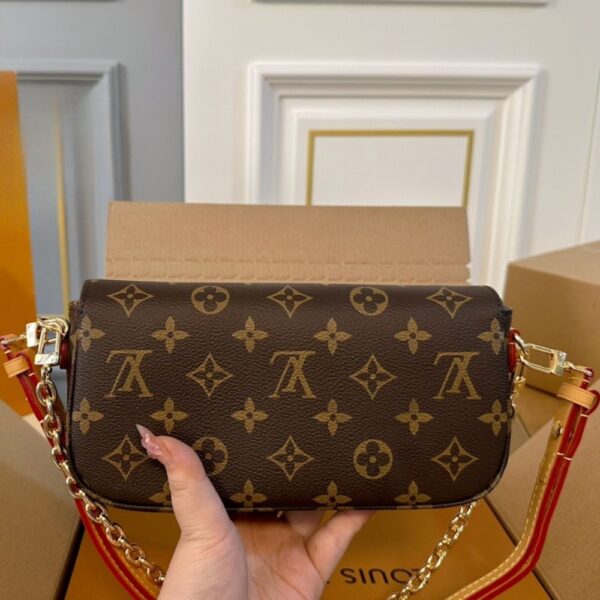 LOUIS VUITTON IVY BAG BROWN 22CM M81911 - Image 3