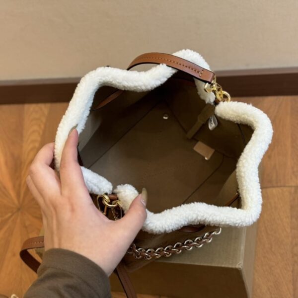 LOUIS VUITTON BELLA HANDBAG MONOGRAM BROWN 23CM M11839 - Image 8