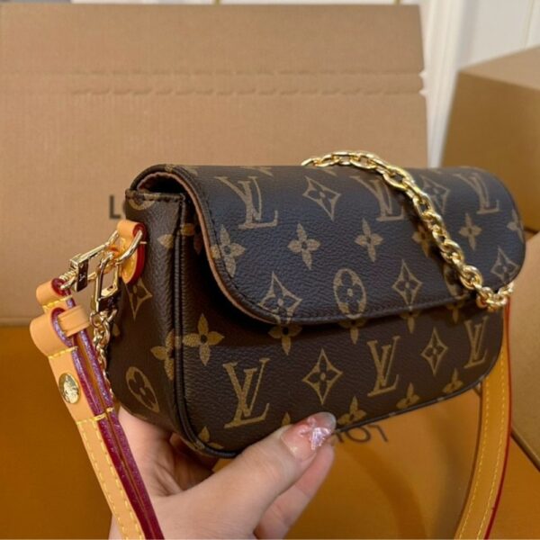 LOUIS VUITTON IVY BAG BROWN 22CM M81911 - Image 6