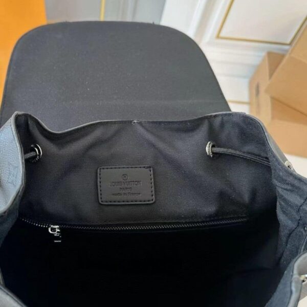 LOUIS VUITTON CHRISTOPHER BACKPACK BLACK 34CM - Image 4