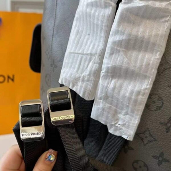 LOUIS VUITTON CHRISTOPHER BACKPACK BLACK 34CM - Image 7