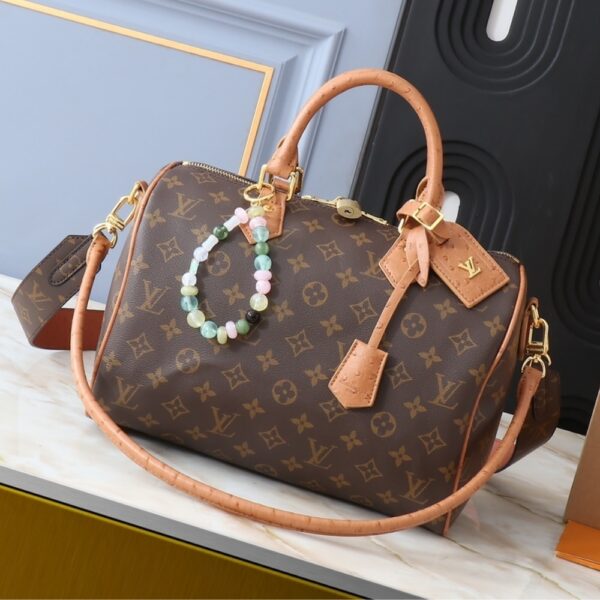 LOUIS VUITTON SPEEDY SOFT 30 BOHO BROWN 30CM N87212 - Image 2