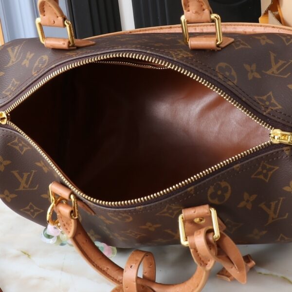 LOUIS VUITTON SPEEDY SOFT 30 BOHO BROWN 30CM N87212 - Image 9