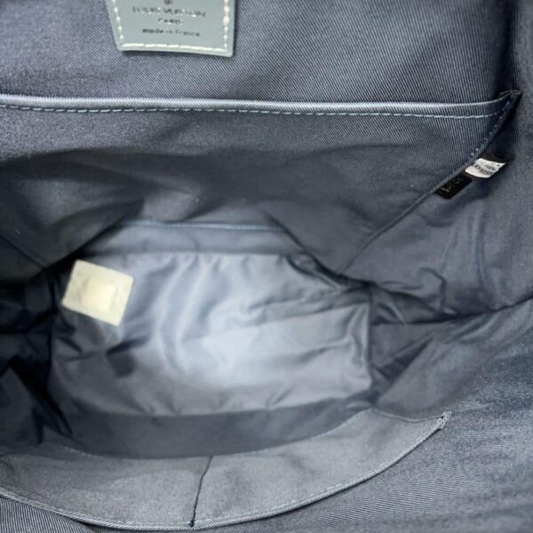 LOUIS VUITTON MONTSOURIS RUCKSACK MONOGRAM WASH BLUE 32CM - Image 5