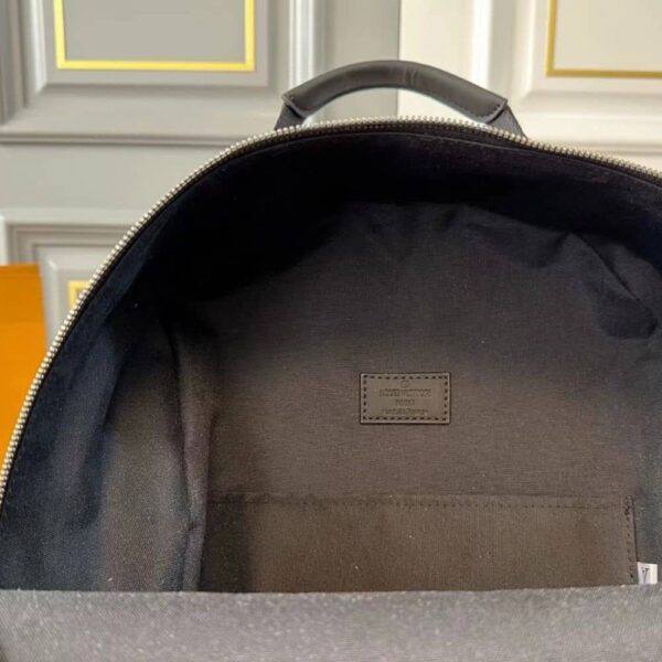 LOUIS VUITTON DISCOVERY MONOGRAM ECLIPSE CANVAS BACKPACK BLACK 28CM - Image 5