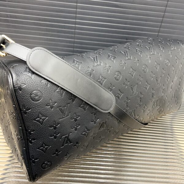 LOUIS VUITTON X TAKASHI MURAKAMI KEEPALL BLACK 50CM - Image 8