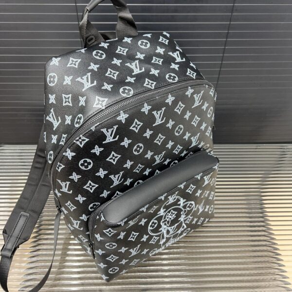 LOUIS VUITTON LV APOLLO BACKPACK MONOGRAM ECLIPSE VIVIENNE LIMITED BLACK 40CM - Image 3