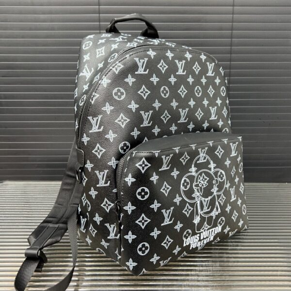 LOUIS VUITTON LV APOLLO BACKPACK MONOGRAM ECLIPSE VIVIENNE LIMITED BLACK 40CM - Image 7