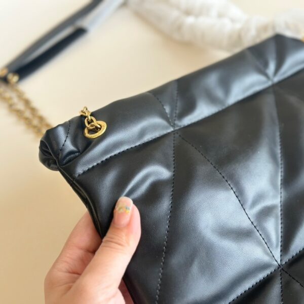 SAINT LAURENT JAMIE 4 3 POCHON IN BLACK 31CM 781666AAB321000 - Image 5