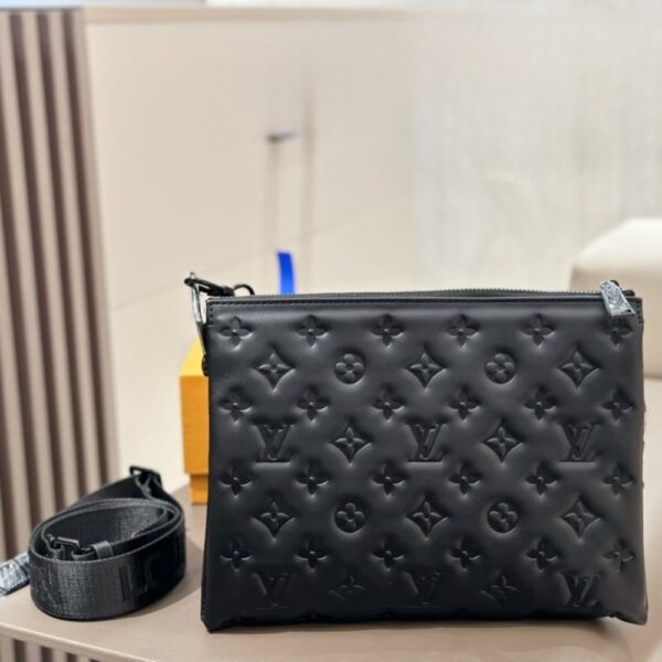 LOUIS VUITTON COUSSIN PM BAG BLACK 27CM M11370 - Image 3