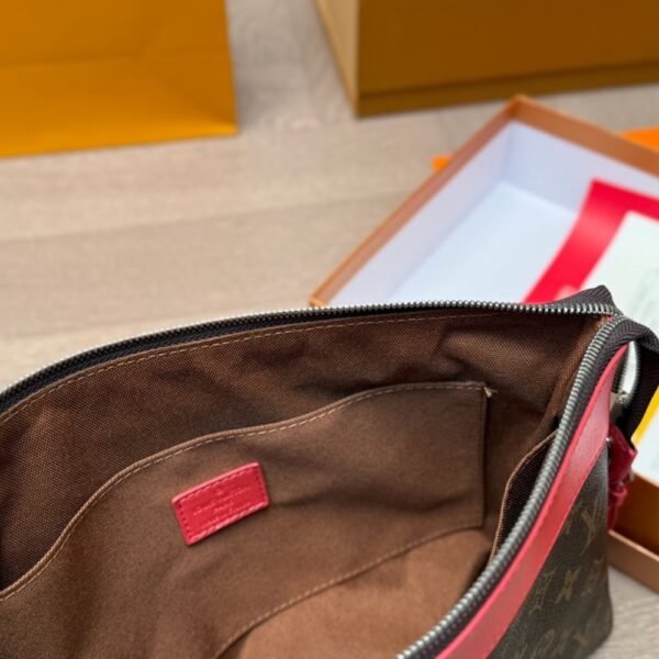LOUIS VUITTON POCHETTE VOYAGE SOUPLE BAG PINK 29CM M13356 - Image 10