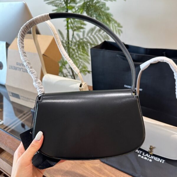 SAINT LAURENT MINI VOLTAIRE IN BOX BLACK 17CM 7796420SX0W1000 - Image 6