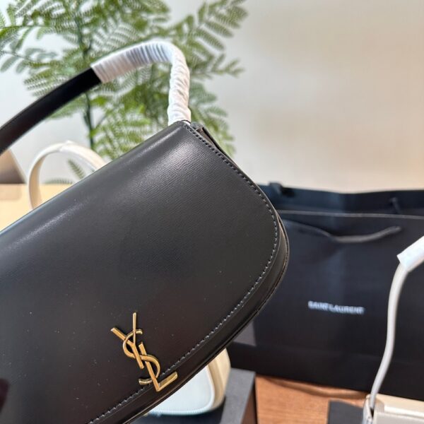 SAINT LAURENT MINI VOLTAIRE IN BOX BLACK 17CM 7796420SX0W1000 - Image 5