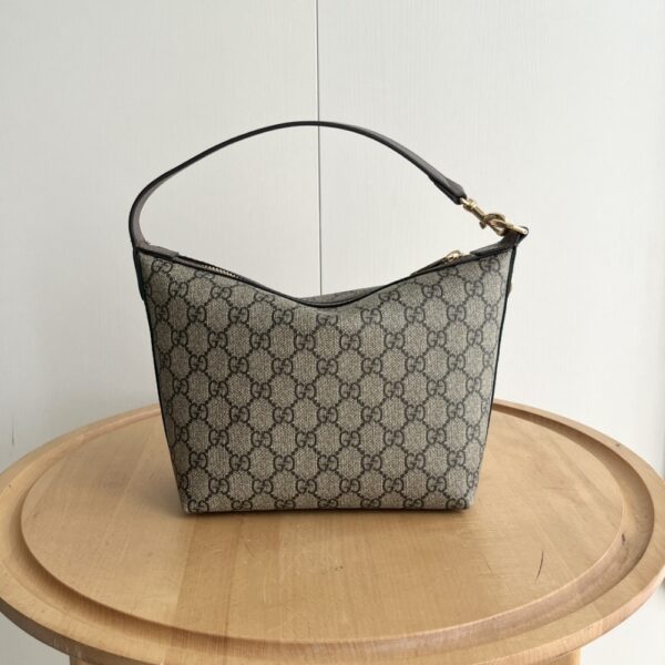 GUCCI GG OPHIDIA SUPER MINI SHOULDER BAG BEIGE AND EBONY 20CM 795170 96IWG 8745 - Image 2