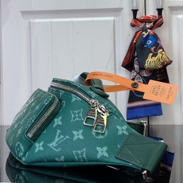 LOUIS VUITTON RUSH BUMBAG GREEN 30CM M12867 - Image 2
