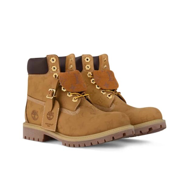 LOUIS VUITTON LV X TIMBERLAND BOOTS BEIGE 1AD72R