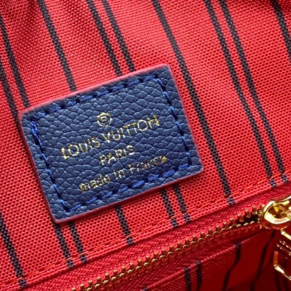 LOUIS VUITTON SPEEDY BANDOULIÈRE 25 IN MONOGRAM EMPREINTE NAVY 25CM - Image 4