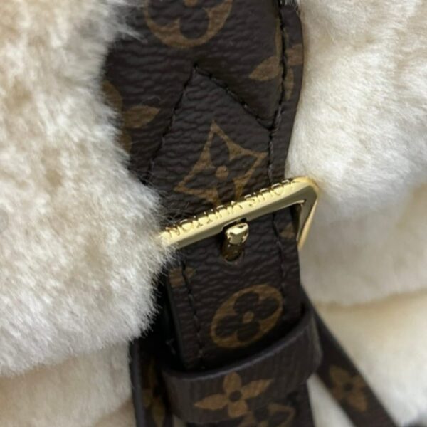 LOUIS VUITTON NANO TEDDY BACKPACK CREAM 25CM M11919 - Image 4