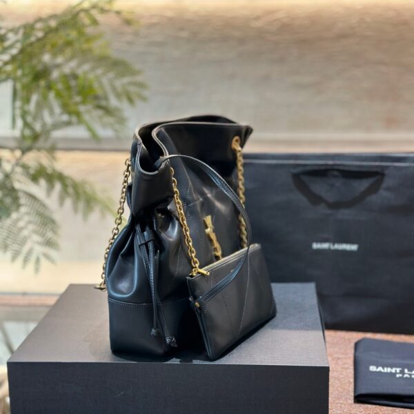 SAINT LAURENT JAMIE 4 3 SHOPPING IN BLACK 34CM 809824AAB321000 - Image 8