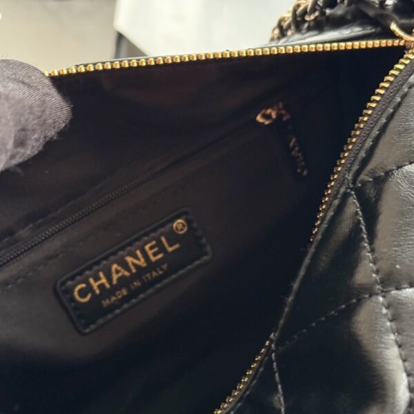 CHANEL SMALL CAMERA CASE BAG BLACK 23CM AS5220 B18234 94305 - Image 5
