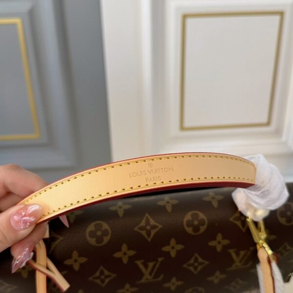 LOUIS VUITTON CLUNY BAG VIVIENNE RABBIT MONOGRAM BROWN 29CM - Image 9