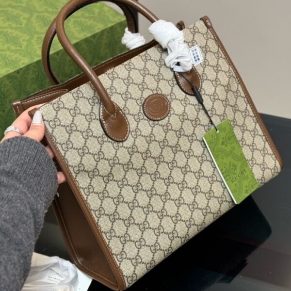 GUCCI GG SMALL TOTE BAG 32CM ‎659983 92TCG 8563 - Image 2