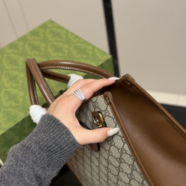 GUCCI GG SMALL TOTE BAG 32CM ‎659983 92TCG 8563 - Image 6