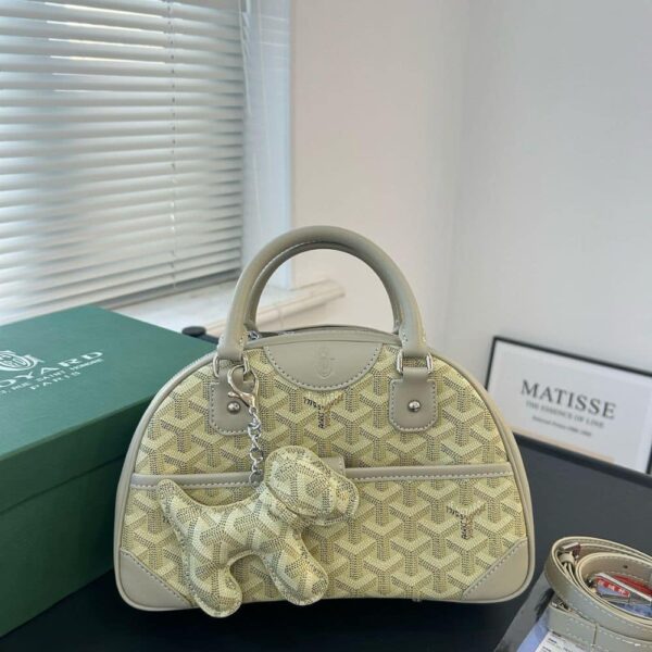 GOYARD SAINT JEANNE BAG COATED CANVAS BEIGE 27CM - Image 2