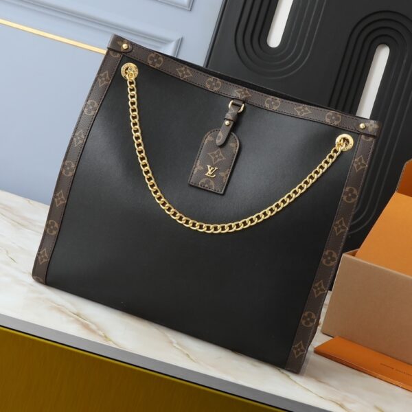 LOUIS VUITTON NOVA MM BLACK 37CM M13137 - Image 2