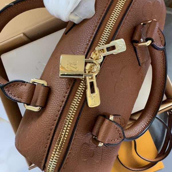 LOUIS VUITTON SPEEDY BANDOULIÈRE 20 COGNAC BROWN 20CM - Image 4
