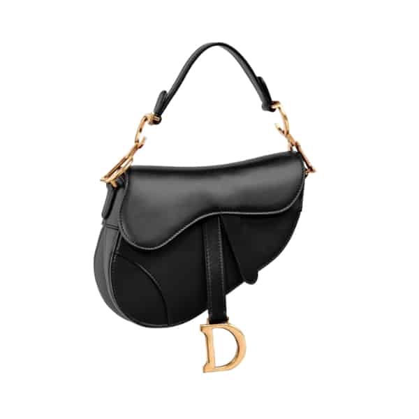 DIOR SADDLE BAG BLACK 25CM