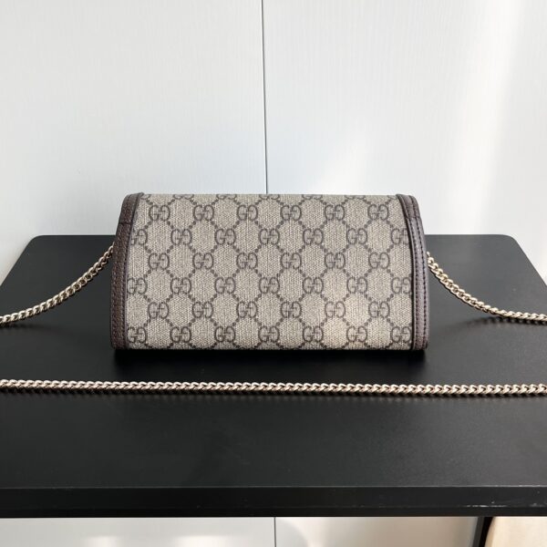 GUCCI BLONDIE CONTINENTAL CHAIN WALLET BEIGE 21CM ‎‎725215 K9GSG 8358 - Image 4