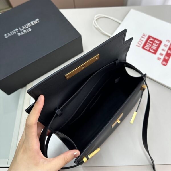 SAINT LAURENT MANHATTAN SMALL IN BOX BLACK 24CM 6756260SX0W1000 - Image 4