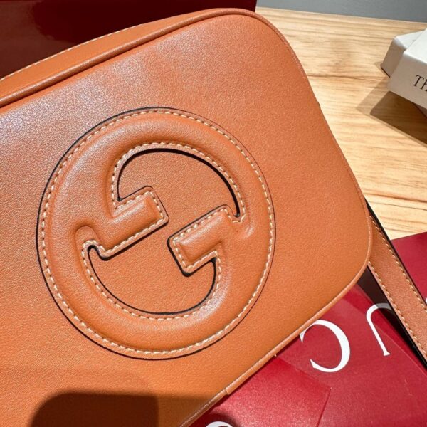 GUCCI BLONDIE MINI SHOULDER BAG BROWN 20CM 820429 AAEDB 2718 - Image 3