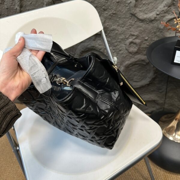 DIOR MEDIUM TOUJOURS BAG BLACK 30CM M2821OBNT M900 - Image 4
