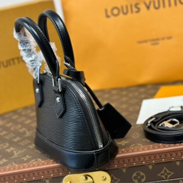 LOUIS VUITTON NANO ALMA BAG BLACK 18CM M81945 - Image 3