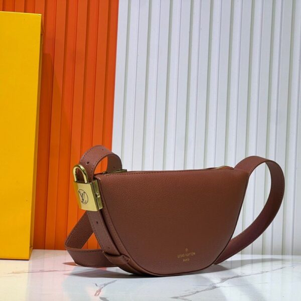 LOUIS VUITTON LOW KEY BUMBAG COGNAC 28CM M83546 - Image 6