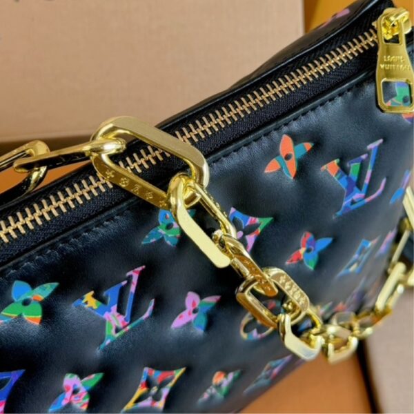 LOUIS VUITTON COUSSIN PM BAG NAVY BLUE 27CM M21353 - Image 4