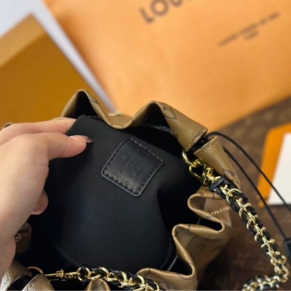 LOUIS VUITTON NOÉ TRUNK PM BAG MONOGRAM REVERSE BROWN 20CM M13324 - Image 3