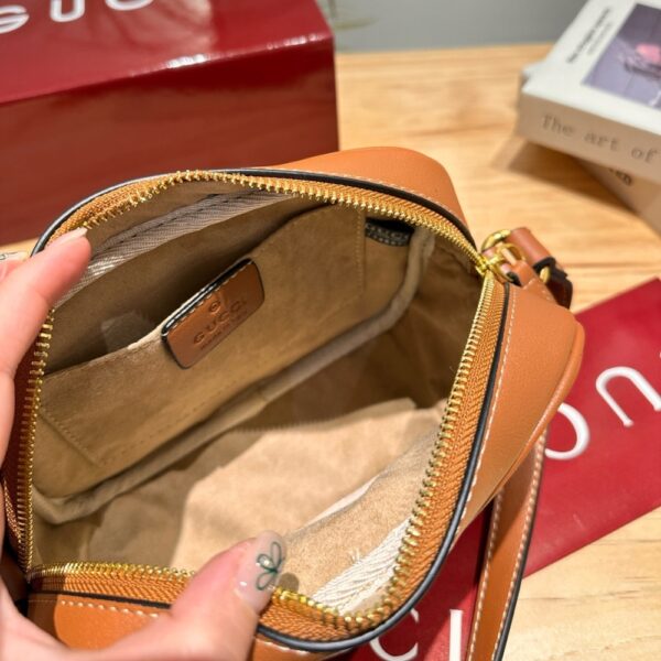 GUCCI BLONDIE MINI SHOULDER BAG BROWN 20CM 820429 AAEDB 2718 - Image 6