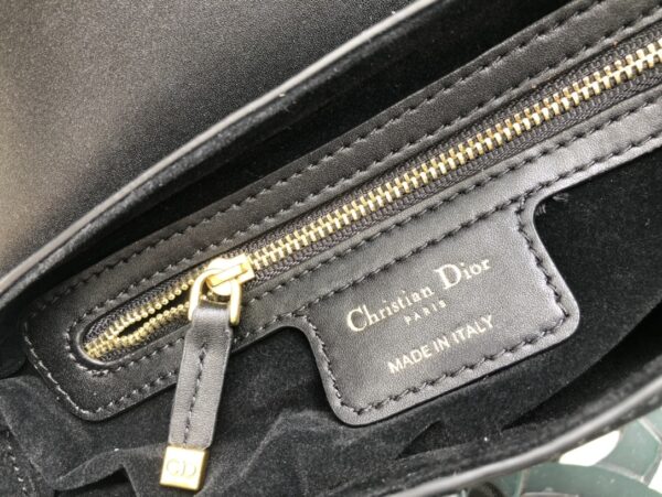 DIOR SADDLE BAG BLACK 25CM - Image 9