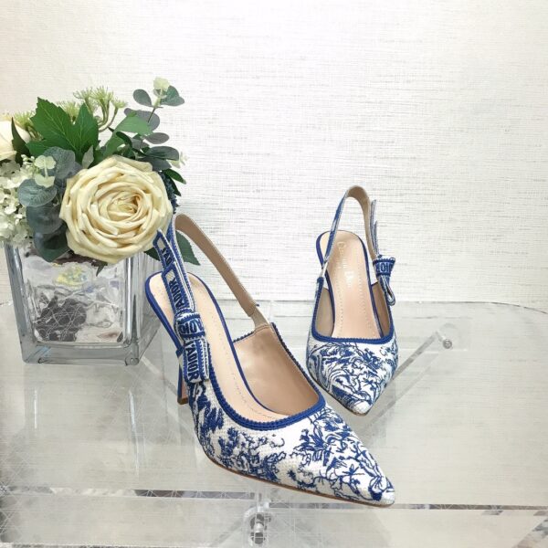 DIOR SLINGBACK PUMP BLUE - Image 7