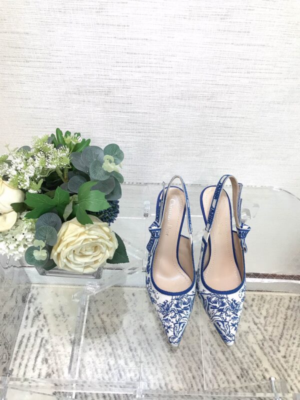 DIOR SLINGBACK PUMP BLUE - Image 9