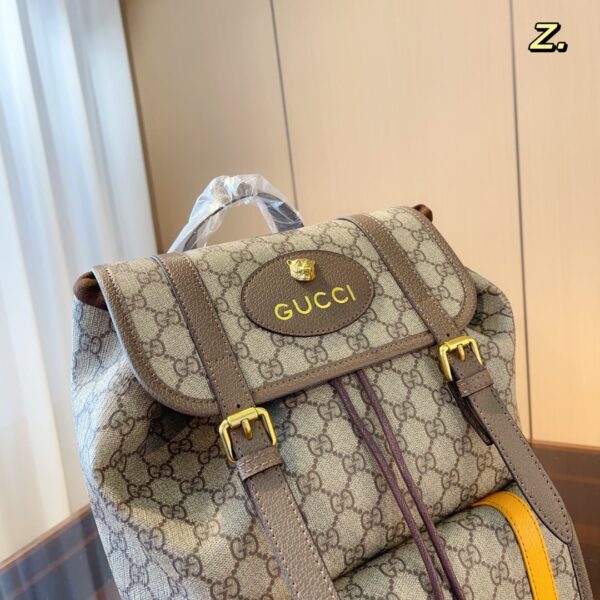GUCCI SOFT GG SUPREME BACKPACK BEIGE 41CM 473869 K9RIT 8857 - Image 3